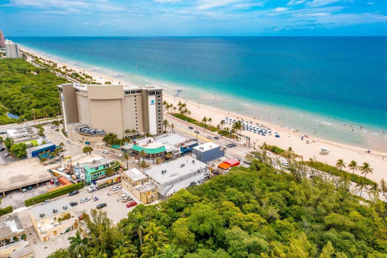 The Purple Pelican Beachfront With Ocean Balcony Unit 1 Fort Lauderdale Esterno foto