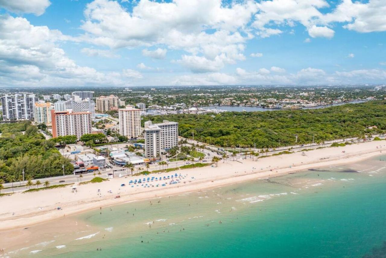 The Purple Pelican Beachfront With Ocean Balcony Unit 1 Fort Lauderdale Esterno foto