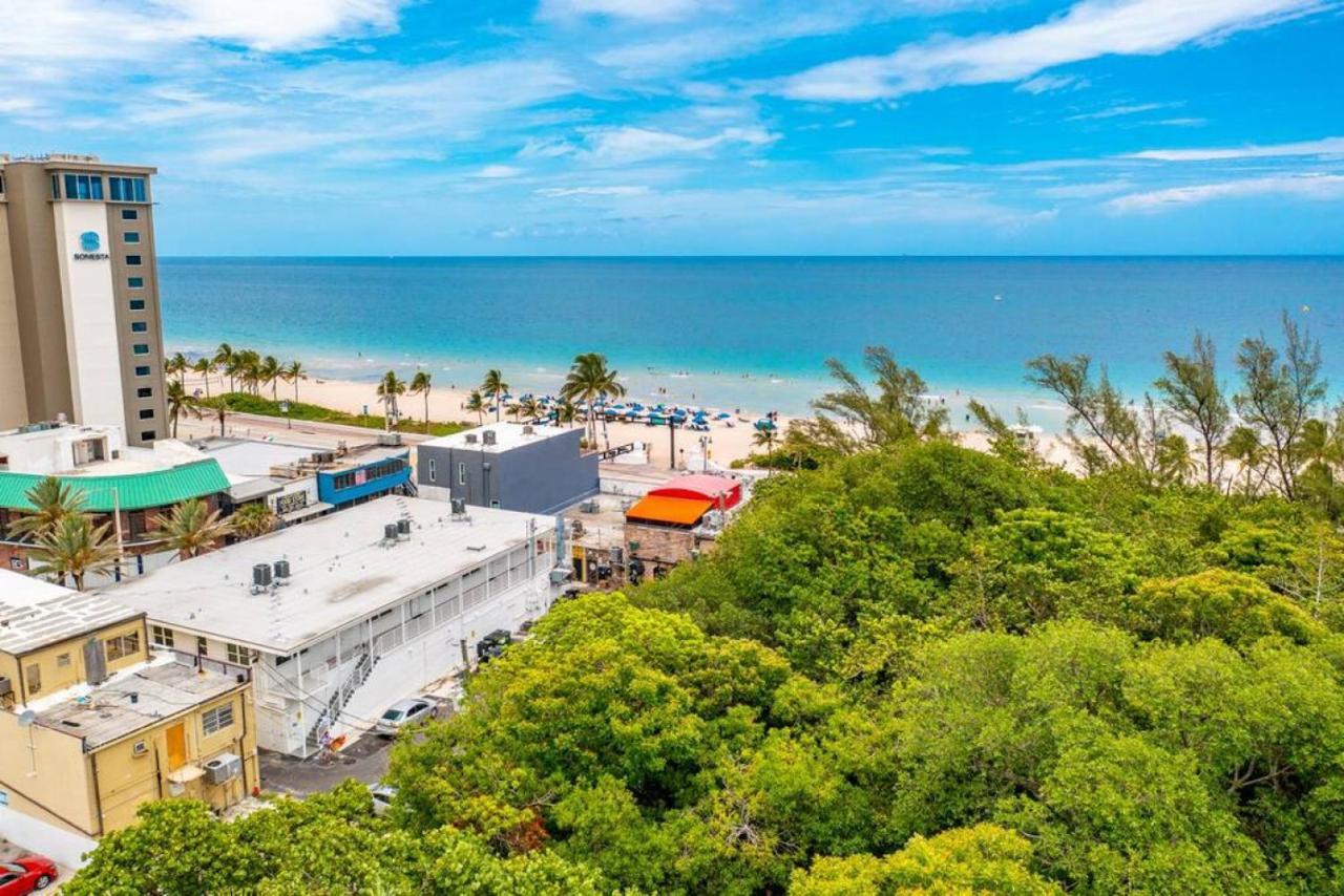 The Purple Pelican Beachfront With Ocean Balcony Unit 1 Fort Lauderdale Esterno foto