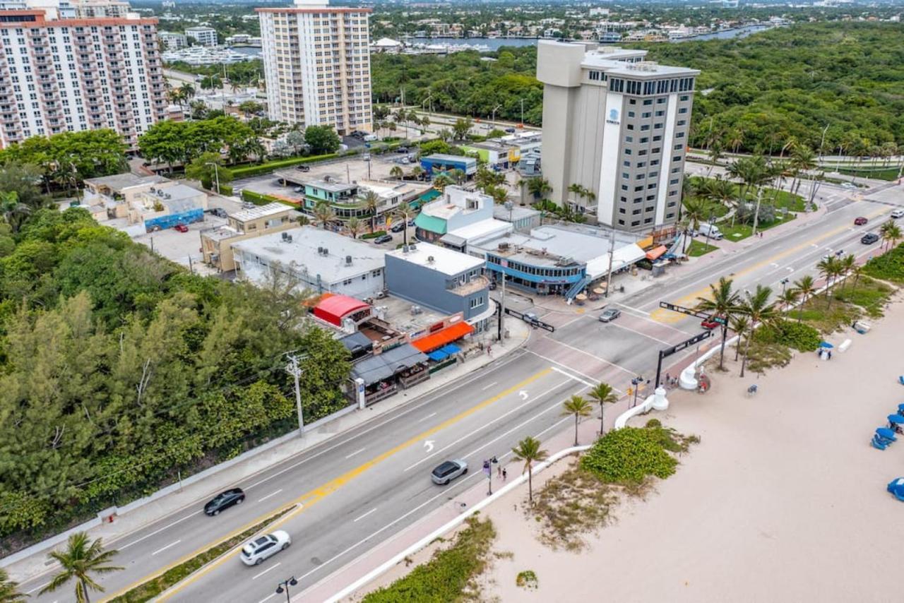 The Purple Pelican Beachfront With Ocean Balcony Unit 1 Fort Lauderdale Esterno foto