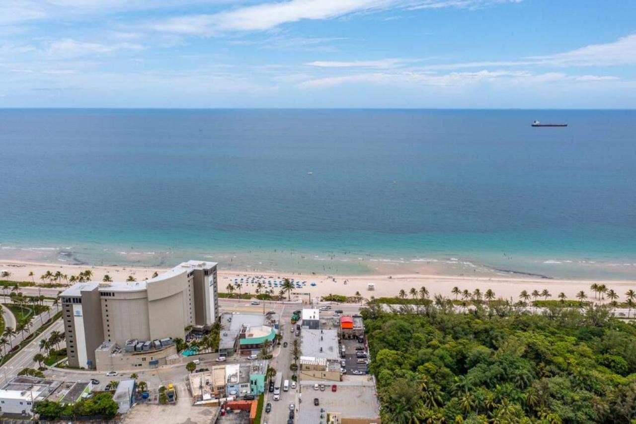 The Purple Pelican Beachfront With Ocean Balcony Unit 1 Fort Lauderdale Esterno foto