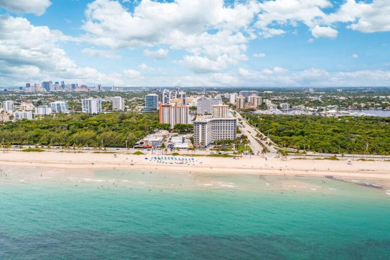 The Purple Pelican Beachfront With Ocean Balcony Unit 1 Fort Lauderdale Esterno foto